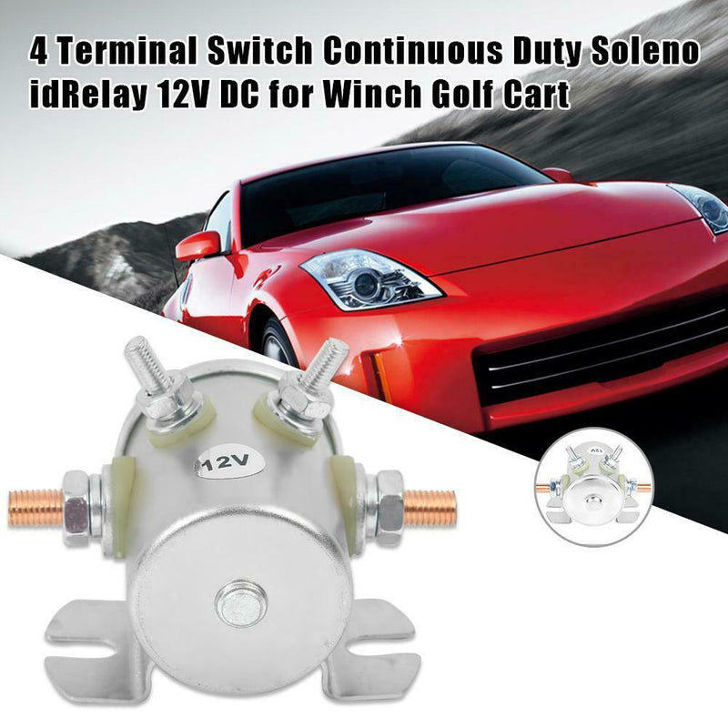 Continuous Duty Solenoid Relay Switch 974-1215-011 98226-9 for Winch Golf Cart