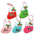12x Christmas Stockings Hanging Decoration Tree Hanging Ornaments Pendant