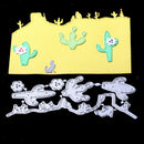 Cactus /Dog Paper Craft Tool Metal Cutting Die DIY Scrapbooking/Photo Album