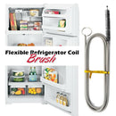 Long Handle Refrigerator Drain Dredge Fridge Coil Brush Ice Removal ToolB.kz
