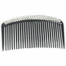 Bling Bling Triple Rows Crystal Black Comb Hair Pin for Women Y1I2