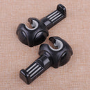 2pcs Universal Car Plastic Seat Headrest Hanger Hook Bag Coat Holder Organizer