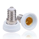 5pcs/pack E14 to E12 Adapter Light Bulb Lamp Base Holder Converter Socket