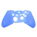 Soft Silicone Gel Protective Skin Cover Case for XBOX ONE Controller Blue V6I6