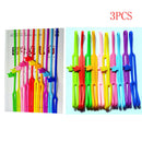 3pcs Lovely Silicone Finger Pointing Bookmark Book Marker Office SuppliesOZ