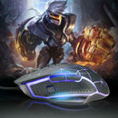G816 Gaming Mouse Usb Wired Optical Game Mouse 3200 Dpi Adjustable 9 Button G1E8