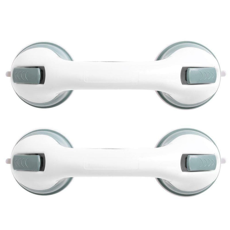 2pcs Removable Anti-Slip Handles Bathroom Glass Door Suction Cup Armrest