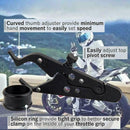 Universal Cruise Control Aluminum Motorcycle Throttle Lock w/Rubber Assist U8T7