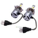 2pcs COB H4 55W 4600LM LED Headlight Kit Hi/Lo Beam Power Head Fog Bulbs 6000K