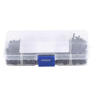 250 Pcs/Set M3 Screws Nuts Alloy Steel Hex Socket Screws Bolt With Hex Nuts