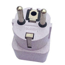 UK US AU to EU European Power Socket Plug Adapter Travel Converter Portable C9X0