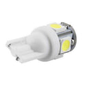 10X T10 5SMD 5050 LED Car Wedge Dashboard Instrument Panel Light Bulbs