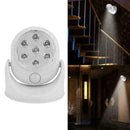 7 LED Light Wireless Motion Activated Detector Auto E7Z4 Battery Powered J7T1