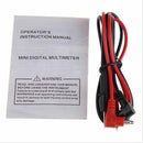 Digital Multimeter LCD AC / DC Meter Amp Volt Ohm Resistance Te L6G0 Capaci I3B0