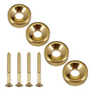 Guitar Replacement Body Neck Connect Buckle Screw Bushing For Fixing Golden