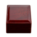 Rosewood Ring Box, Single Ring Solid Wood Marriage Jewelry Storage Case, Gift