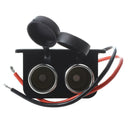 Motorcycle Cigarette Lighter 2 in 1 Power Socket Waterproof 12V New R3R1
