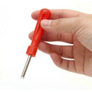 Bicycle Tire Repair Tool MTB Schrader Valve Gas Nozzle Removal Screwdriver L2H9