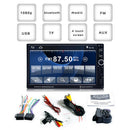 2 Din 7 inch Contact Screen Multimedia Player Bluetooth Hands-Free Fm Aux U