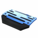 2PCS Blue Black Antislip Car Truck Automatic AT Gas Brake Pedal Covers