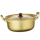 2pcs Auminum Alloy Round Korean Noodle Pot Instant Noodles Pot Quick Boiling