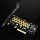 2 Pieces GEN3 M.2 to PCI Express Expansion Card Full Speed Adapter Converter