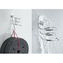 Hair Dryer Holder Organizer Stand Wall Mounted Bathroom Supply Hardware