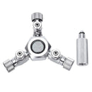 Aquarium Fish Tank 3 Way Air Pump Co2 Regulator Solenoid Cylinder Splitter