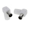 10pcs Right Angle 90 Degree RF Coaxial Coax TV Aerial Male Connector Plug