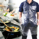100 x Polyethylene PE Disposable Apron Hair Salon Kitchen Cleaning Aprons