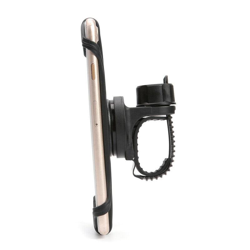 Silicone Bike Phone Holder 360 Rotation Bicycle Handlebar Mobile Support