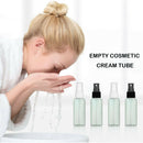 4pcs 30ml Portable Transparent Empty Mini Spray Bottle with 4pcs Funnel Set A