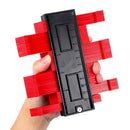 3 Pieces Contour Gauge Plastic Profile Gauge Multifunctional Shape Duplicat