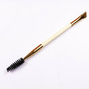 10 Colors Glitter Smokey Eyeshadow Comestics Palette+Eyebrow Eyelash Brush
