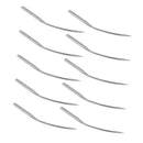 10Pcs Curved Industrial Sewing Machine needles Blind Stitch LWx6T