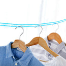 Outdoor Windproof Clothesline Travel Retractable Rope Washing Line, Outdoor