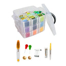 Embroidery Threads 150 Colors Cross Stitch String Bobbins Crafts With Tools