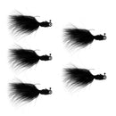 Fly Fishing Flies Assortment Hooks for Bass Salmon Trout Fly Fishing Black