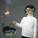 Adjustable Elastic Band Night Vision Goggles Glasses Eye Shield With LED