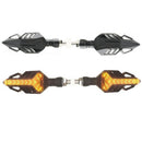 2Pcs Led Motorcycle Turn Signal Lights 12V Super Bright Indicator Daytime R