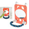Parrots Large Mirror with Rope Perch for Conure Lovebirds Canaries Little Macaw