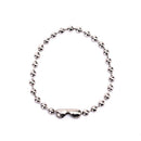 10Pcs 3.5" Long 0.09" Bead Dia Connector Clasp Ball Chain Keychain DIYOZ FT