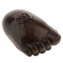 Handmade Craft Wooden Buddha Statue Sculpture Decoration for Desktop, Bookshelf,
