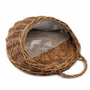 Artificial Flowers Wall Mounted Basket Wall hanging plant pots Wicker Wall  Y8T9