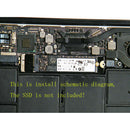M.2 NGFF SATA SSD converter adapter card for 2012 macbook air A1465 A1466 BX