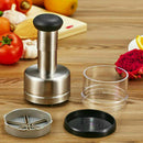 Chopper Pressing Cutter Vegetable Food Onion Garlic Mincer Dicer Slicer A6J4