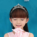 Kids Girls Child Wedding Prom Crystal Rhinestones Tiara Princess Crown Headbands