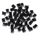 50pcs DC 3pin Black DC Power Jack Socket Connector 5.5*2.5mm