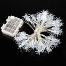 6pcs Battery Powered Lamp DIY 6m 40 LED String Light Halloween Decor