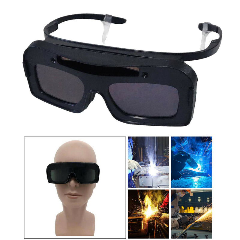 Solar Automatic Dimming Welding Goggle Welding Glasses Welder Eyes Glasses
